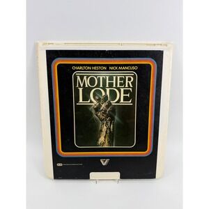 Vestron‎ Video Mother Lode CED Movie Disc Charlton Heston Kim Basinger 1982 PG